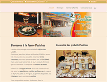 Tablet Screenshot of ferme-poutchas.fr